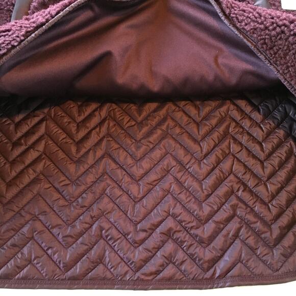 NWT ATHLETA Cozy Sherpa Snap Sweatshirt 2X - Picture 8 of 12